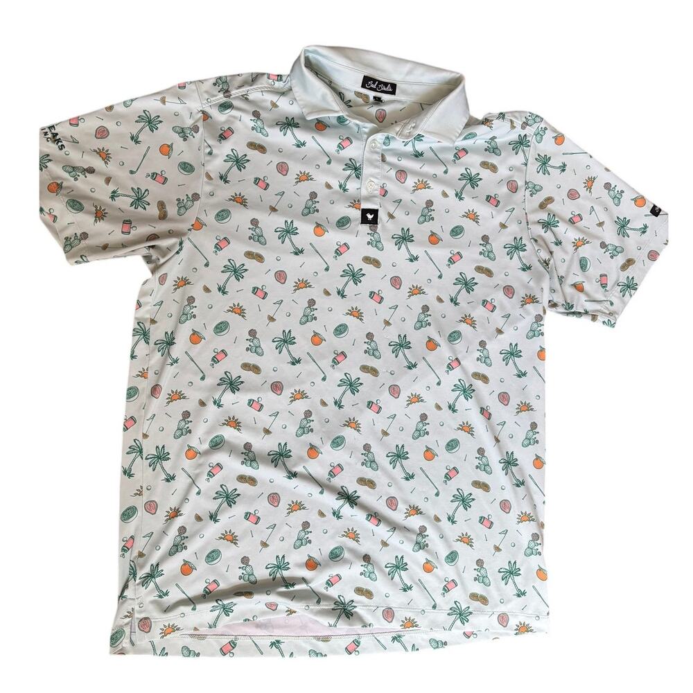 Four Peaks x Bad Birdie Collab Golf Polo - Arizona Brewery - Men's Large